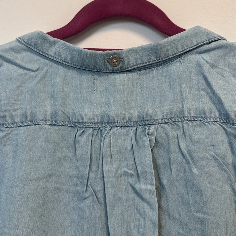 NWT Cloth & Stone Sleeveless Button-Up Top, L - Picture 4 of 5